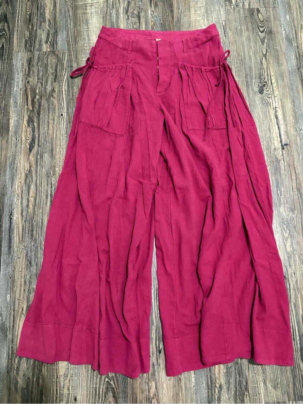 Free People Women’s Miss You Most Wide Leg Pants $178.00 Size 8 Never Worn